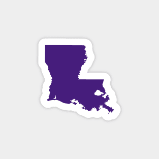 Louisiana Purple Sticker